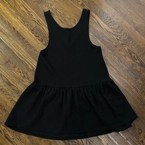 Free People drop waist black mini dress, XS